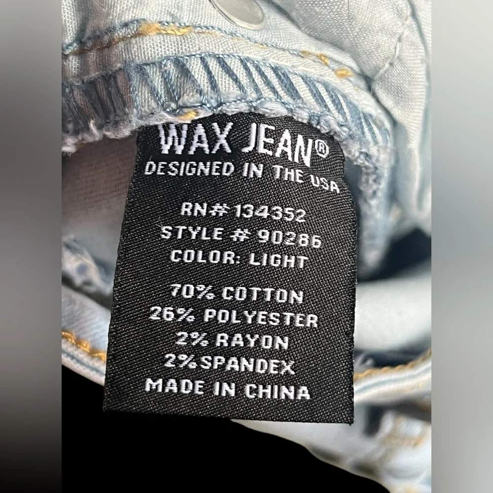 ✨Light wash high-waisted straight-leg jeans✨ - Picture 5 of 5